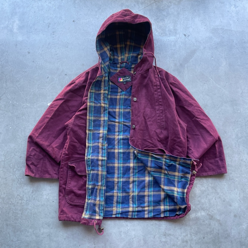 Andy John Heavyweight Coat Flannel Inlined